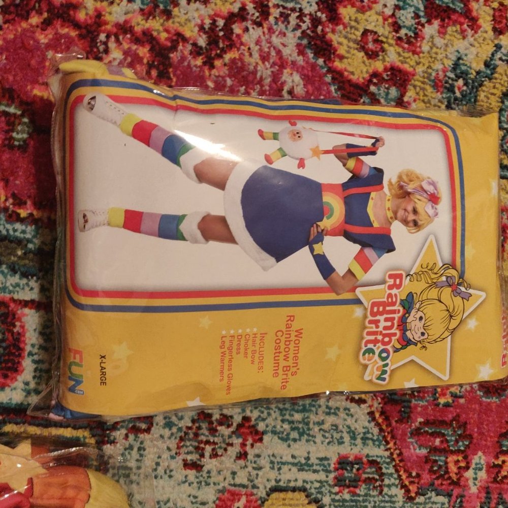 Rainbow Brite & Sprite Costume - Parent and Child